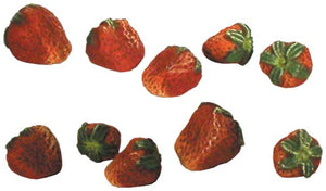 #1050 Small Fruit - Strawberries  1-2" to 1" (10 in mold)
