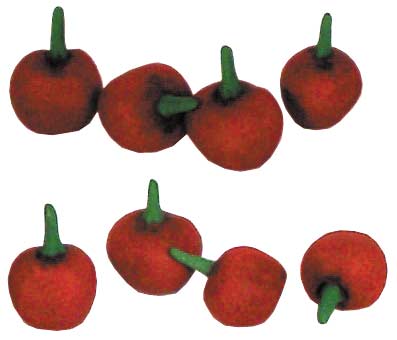 #1051 Small Fruit - Cherries  3-4