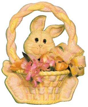 #1394 Bunny with Basket (Large) 13