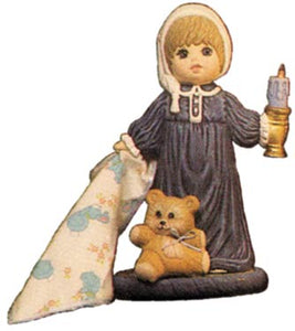 #1501 Doll with Candle, Small (Andrew)  8 1-2"