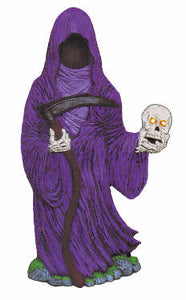 #2127 Grim Reaper Holding Skull 16 1-2"