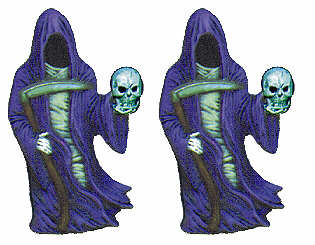 #2157 Grim Reapers (Small) (2 in mold)  4 1-2