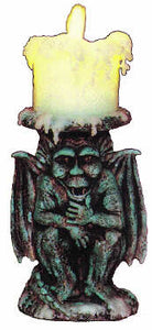 #2166 Gargoyle Candleholder  7 1-2"