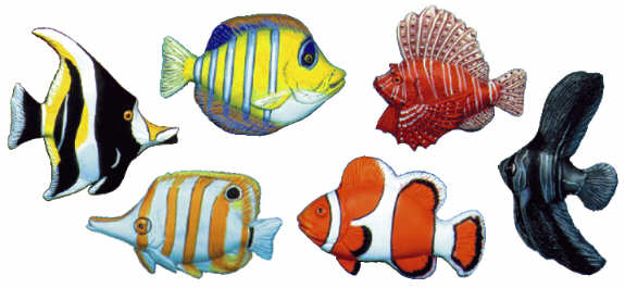 #2200 Saltwater Fish Magnets (6 in mold) 3