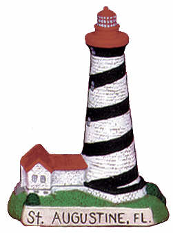 #2503 Small Lighthouse - St Augustine, Fl  4