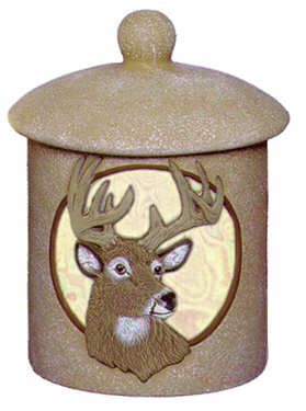 #3058 Candleholder - Deer  4