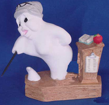 S1541 Ghostly Teacher Ceramic Mold
