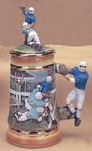 H314AB Football Stein 10"Hershey Ceramic Mold