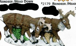 #2179 Reindeer (Head Up)  5 1-2" X 5 1-2"