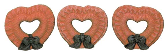 #1562 Heart Napkin Rings (3 in mold)  4