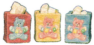 #1568 Baby Bear Bags - Mini (3 in mold)  2 1-2" each