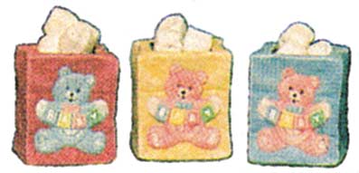 #1568 Baby Bear Bags - Mini (3 in mold)  2 1-2