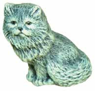 #1706 Small Cat - Persian  3"