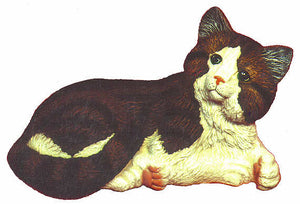 #1730 Large Cat - Longhair  7 1-2"