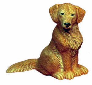 #1733 Small Dog - Golden Retriever  4"