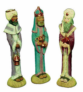 #1808 Stick Nativity - Three Wisemen  8" each