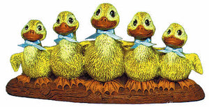 #1844 Row of Ducks  8 1-2"