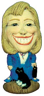 #1853 Big Head, Hillary Clinton  7 1-2