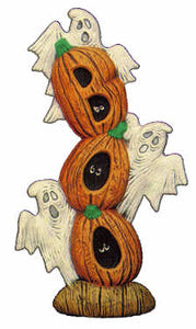 #1936 Stack - Boo Pumpkins & Ghosts  10"