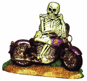 #2034 Motorcycle Skeleton  8"