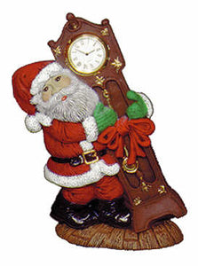 #2052 Santa with Clock  8"