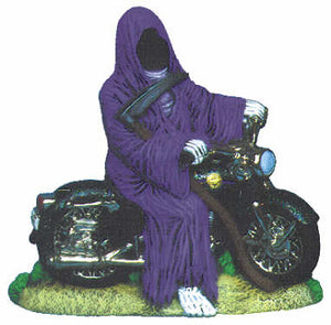 #2140 Motorcycle Grim Reaper  8"