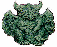 #2161 Gargoyle (Dragon) (2 in mold)  3 1-2" each