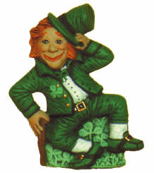 #2221 Irish Series - Leprechaun Dancing  3 1-2"