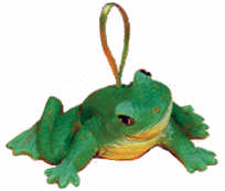 #2312 Woodland Ornament - Frog  2 1-2"