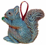 #2313 Woodland Ornament - Squirrel  2 1-2"