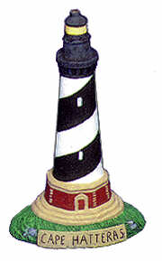 #2343 Small Lighthouse - Cape Hatteras  4"