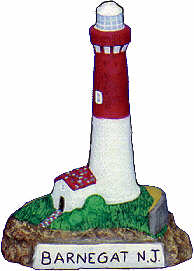 #2344 Small Lighthouse - Barnegat, Nj  4"