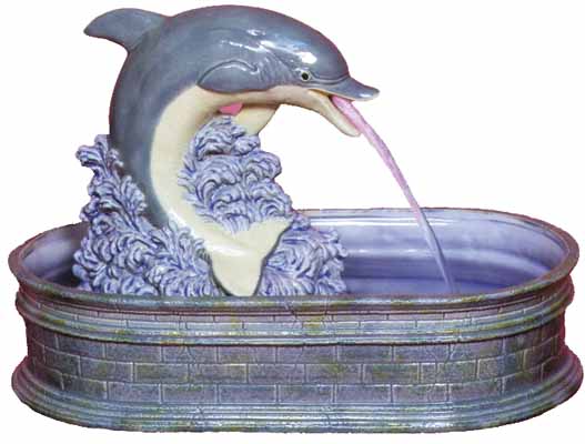 #2353 Fountain Piece, Dolphin  8