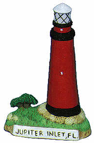 #2400 Small Lighthouse - Jupiter Inlet Fl  4"