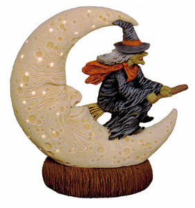 #2422 Witch in Moon  6 1-2"