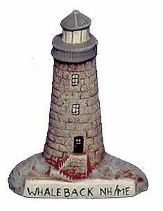 #2425 Small Lighthouse - Whaleback Nh-Me  4"