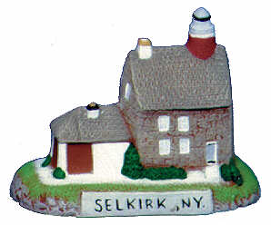 #2427 Small Lighthouse - Selkirk, Ny  4"