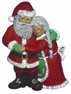 #2477 Santa & Mrs Santa  7"
