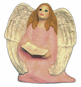 #2647 Angel Sitting with Book (Large)  4 1-2"