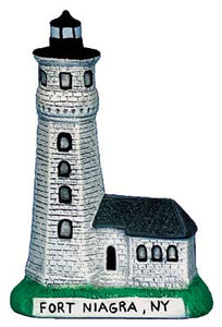 #2718 Small Lighthouse - Fort Niagra, Ny  3 3-4"