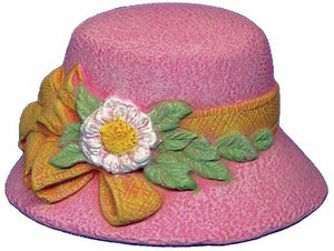 #2739 , Hat with Big Bow & Daisy  3"
