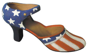#2819 Flag Americana Shoe  6"