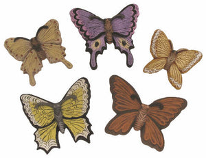 #2879 Butterfly Magnets (5 in mold)  2 3-4" to 3 1-4"