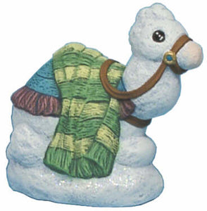 #2889 Snow Nativity - Camel Snowman Baby  3 1-4"