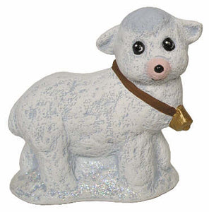 #2920 Snow Nativity - Snow Sheep  3"