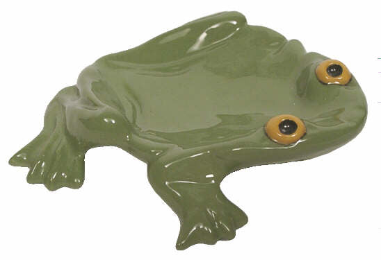 #2933 Tea Bag Holder - Frog  3 1-4