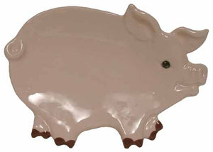 #2973 Tea Bag Holder - Pig  4"