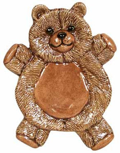 #2985 Tea Bag Holder - Teddy Bear  4"