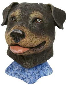 #2996 Dog Bust - Rottweiler  3 3-4"