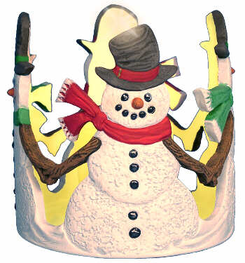 #3004 Candleholder - Snowman  4